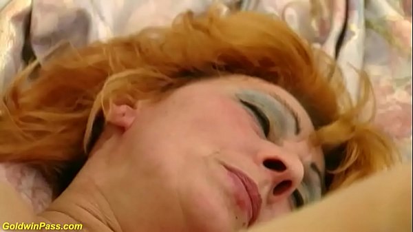 Redhead Stepmom’s Natural Hairy Bush Gets Extreme Big Cock Banging