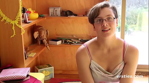 Natural Brunette’s Full Hairy Bush Cums Hard
